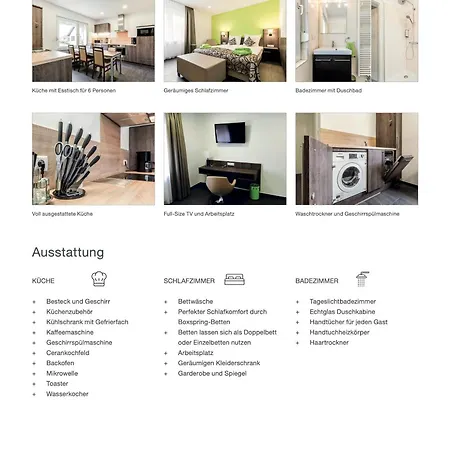 Apartment Zehnthof 2a Haus - 2 We, 2 Kueche, 2 Bad 4 Sz, 8 Bett